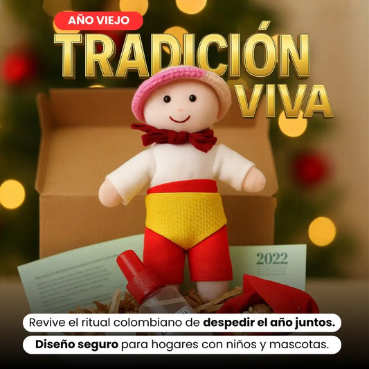 Año Viejo Tradición Viva — Kit Artesanal de Año Viejo sin Pólvora