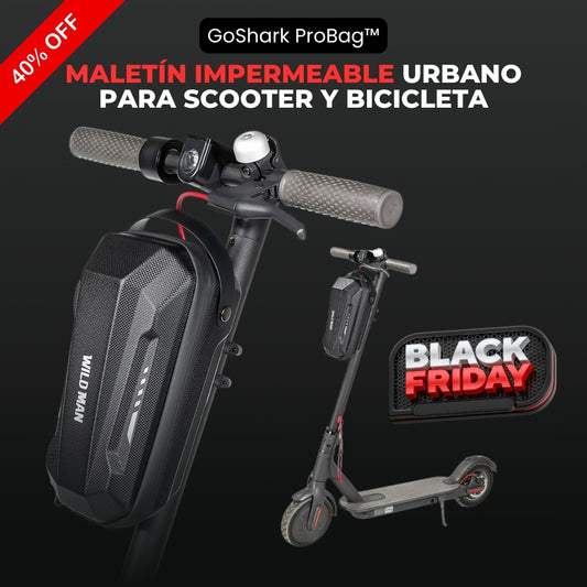 GoShark ProBag™ — Maletín impermeable urbano para scooter y bicicleta