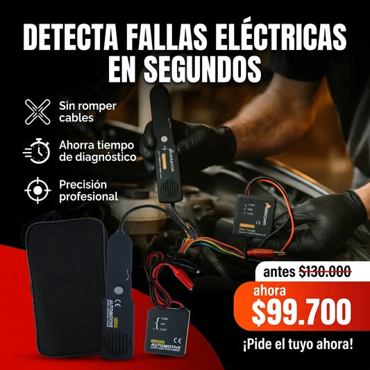 Rastreador de Cables y Comprobador de Circuito Automotriz