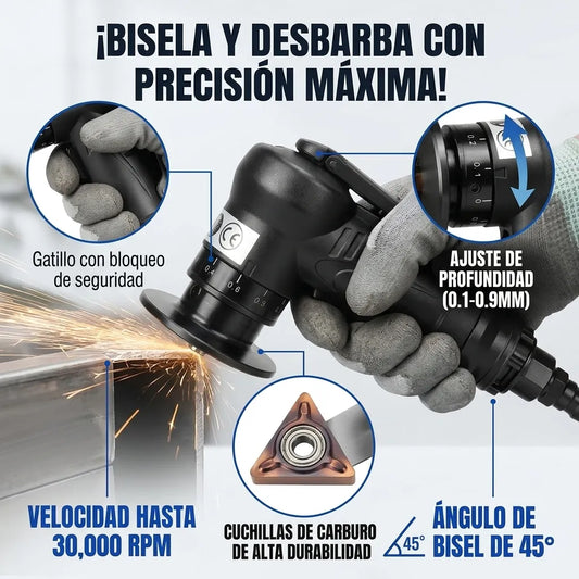 Herramienta Neumatica De Biselado